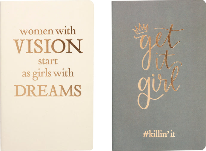 Women With Vision Large Notebook Set