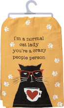 Load image into Gallery viewer, I&#39;m A Normal Cat Lady Kitchen Towel
