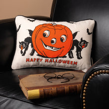 Load image into Gallery viewer, Happy Halloween Vintage Pillow