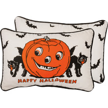 Load image into Gallery viewer, Happy Halloween Vintage Pillow