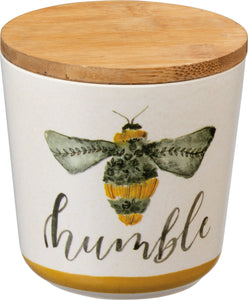 Bees Bamboo Canister Set