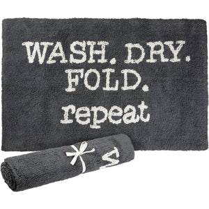Wash Dry Fold Repeat Rug