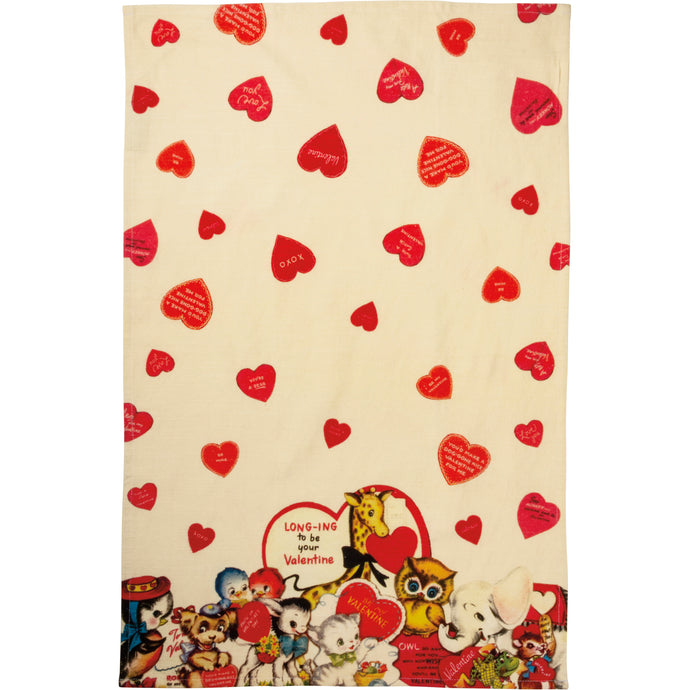 Longing To Be Your Valentine Kitchen Towel