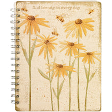 Load image into Gallery viewer, Find Beeuty In Every Day Spiral Notebook