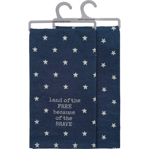 Land Of The Free Kitchen Towel