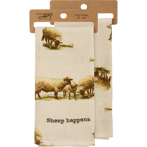 Sheep Happens Kitchen Towel