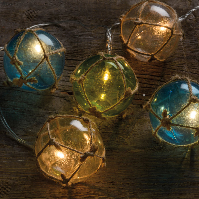 Nautical Globe Shaped String Light Set