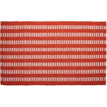 Load image into Gallery viewer, Orange Stripe Rug