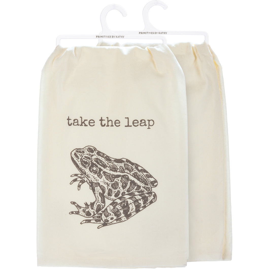 Take The Leap Kitchen Towel