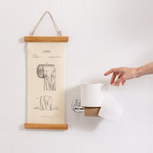 Load image into Gallery viewer, Toilet Paper Wall Decor
