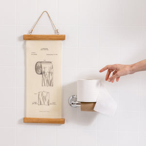 Toilet Paper Wall Decor