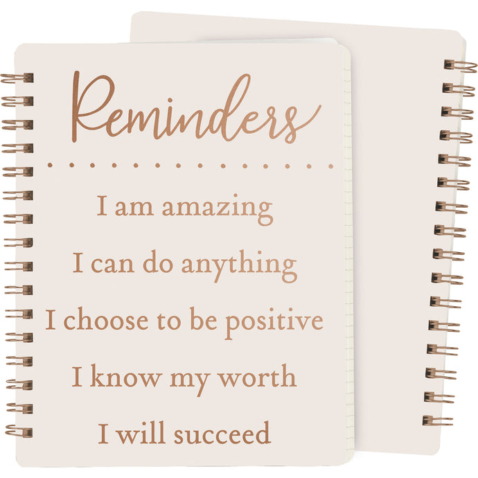 Reminders I Am Amazing Spiral Notebook