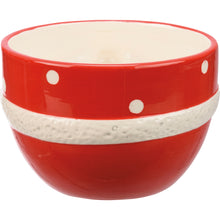 Load image into Gallery viewer, Santa Gnome Red Small Bowl