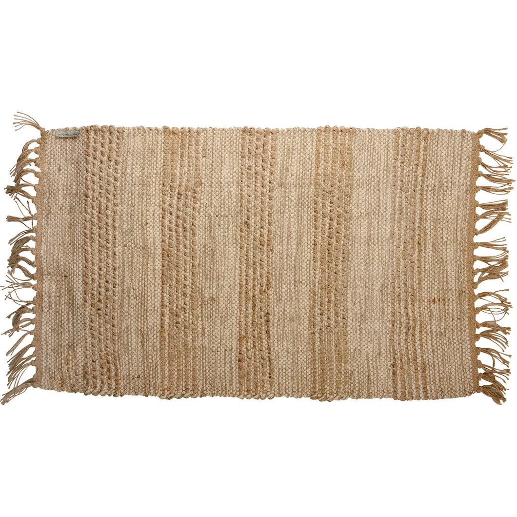 Cream Stripes Rug
