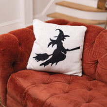 Load image into Gallery viewer, Natural Cotton Witch Pillow