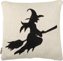 Load image into Gallery viewer, Natural Cotton Witch Pillow