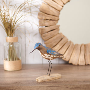 Willet Wood Bird Sitter