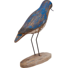 Load image into Gallery viewer, Willet Wood Bird Sitter
