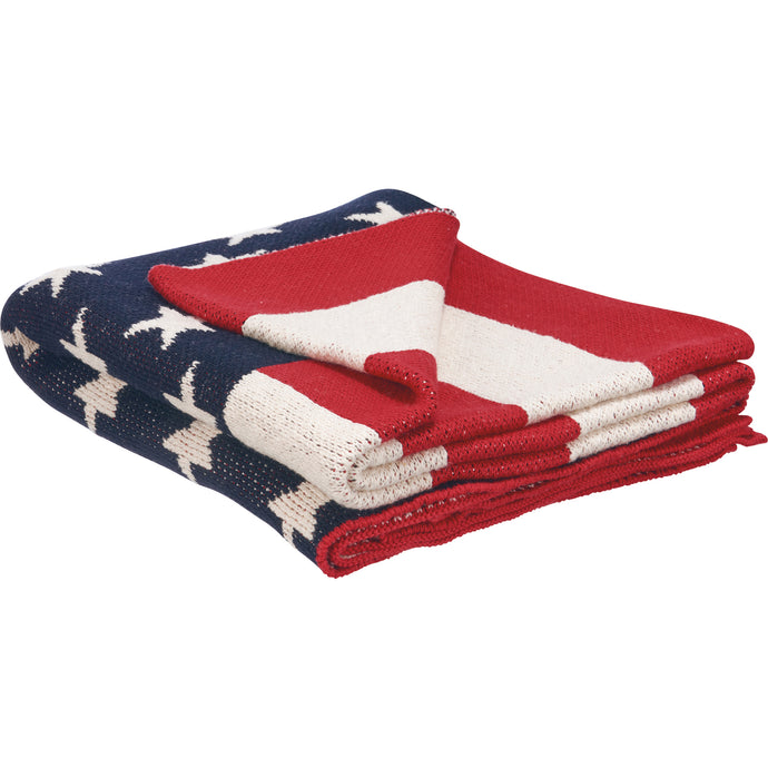 Americana Throw Blanket