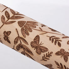 Load image into Gallery viewer, Butterfly Large Embossing Rolling Pin