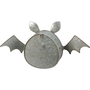 Galvanized Metal Flying Bat Shelf