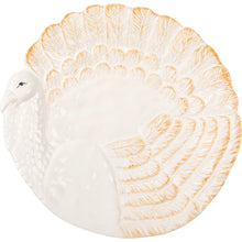 Load image into Gallery viewer, White Turkey Plate