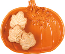 Load image into Gallery viewer, Small Orange Pumpkin Plate