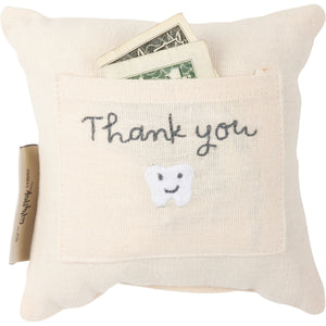 Dear Tooth Fairy Please Stop Here Pillow