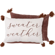 Load image into Gallery viewer, Sweater Weather Pillow