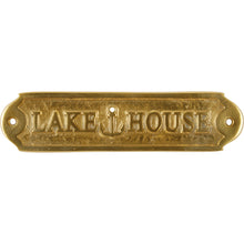 Load image into Gallery viewer, Lake House Door Plaque