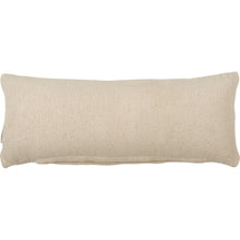 Load image into Gallery viewer, Burlap and Navy Sperm Whale Pillow
