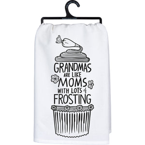 Grandmas With Frosting Kitchen Towel