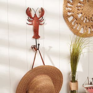 Red Wooden Lobster Hook