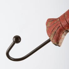 Load image into Gallery viewer, Red Wooden Lobster Hook