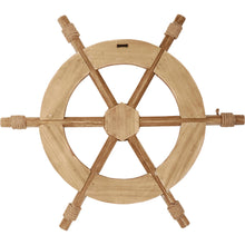 Load image into Gallery viewer, Ship Wheel Wooden Wall Decor