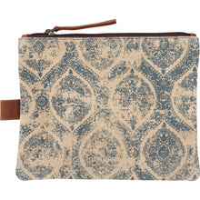 Load image into Gallery viewer, Small Canvas Pencil Zipper Makeup Case