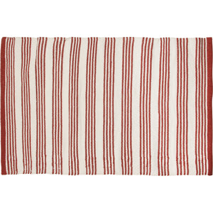 Red Stripe Rug