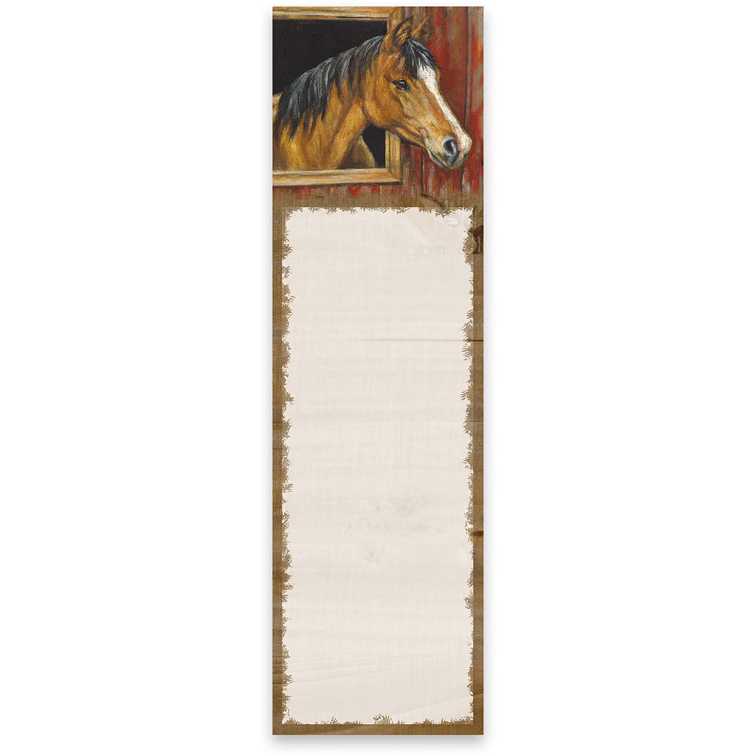 Buckskin Horse List Pad