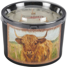 Load image into Gallery viewer, Highland Cow Jar Candle