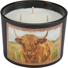 Load image into Gallery viewer, Highland Cow Jar Candle