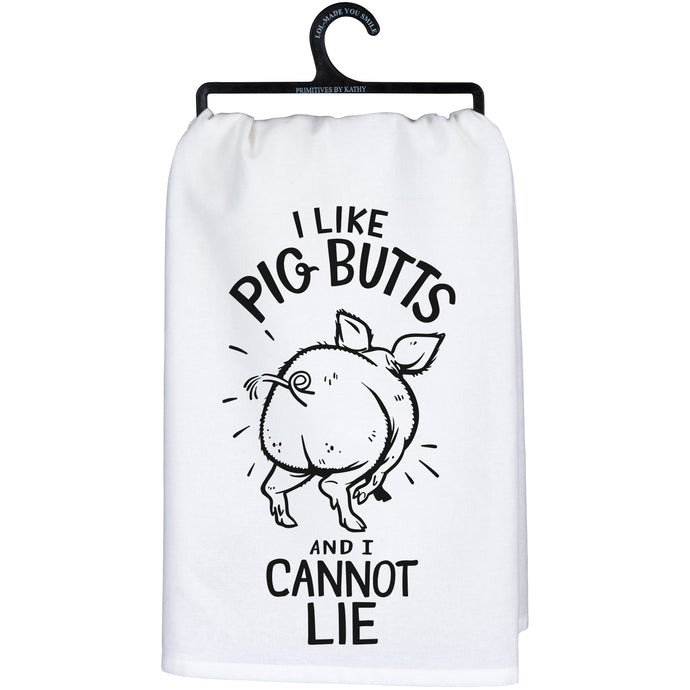 I Like Pig Butts Kitchen Towel