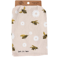 Load image into Gallery viewer, Let It Bee Kitchen Towel