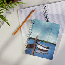 Load image into Gallery viewer, Boat Spiral Notebook
