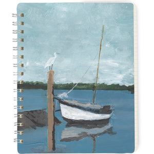 Boat Spiral Notebook