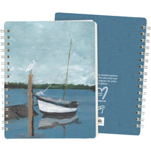 Load image into Gallery viewer, Boat Spiral Notebook