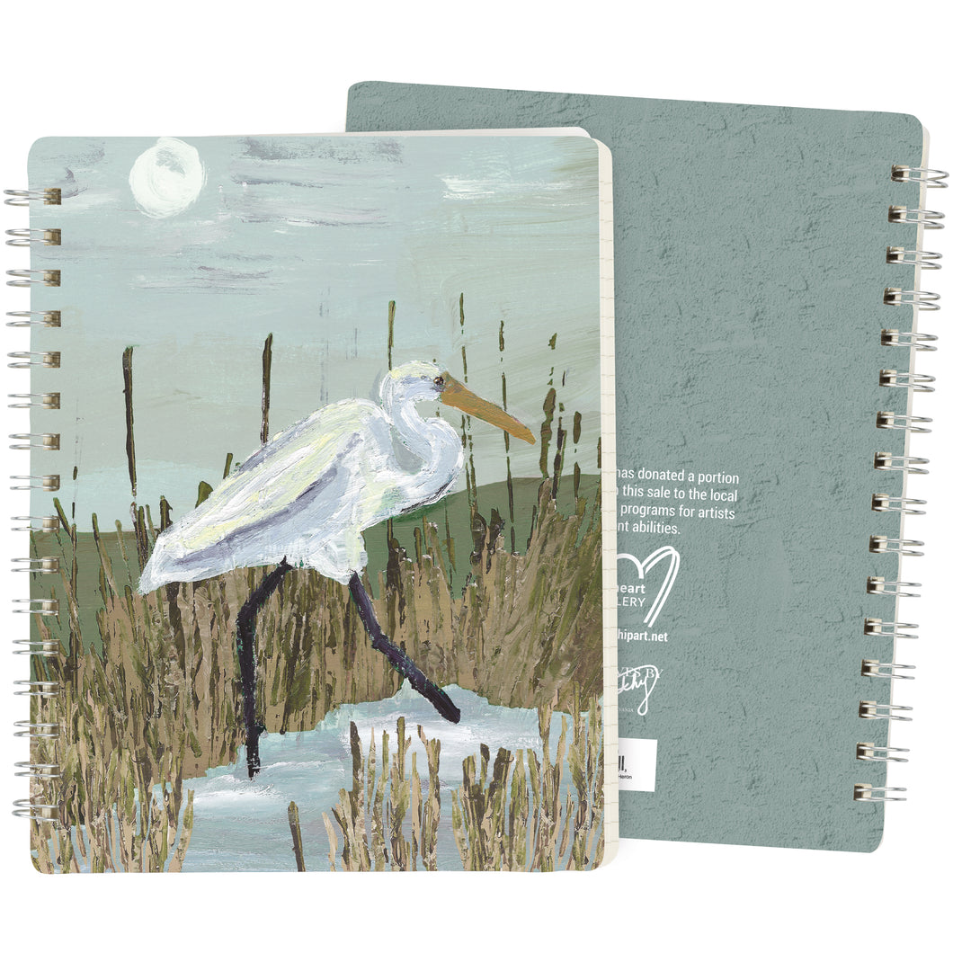 Heron Spiral Notebook