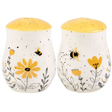 Load image into Gallery viewer, Bee Salt And Pepper Shakers