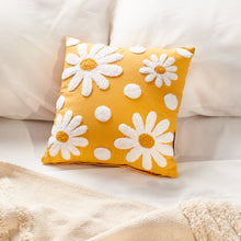 Load image into Gallery viewer, Tufted Daisy Pillow