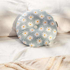 Round Daisy Shaped Pillow