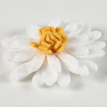 Load image into Gallery viewer, White Daisy Flower Magnet Set